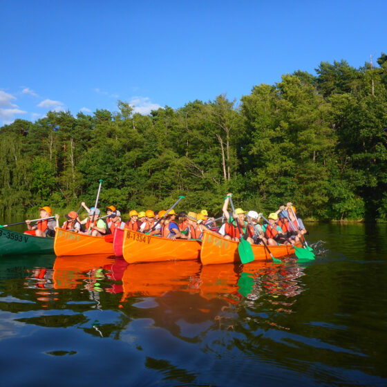 Kanutour - Klassenfahrt mit den outdoorVAGABUNDEN