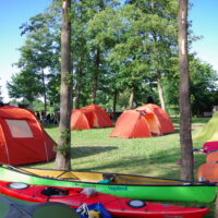 Klassenfahrt Zeltcamp Kanuwandern Schlepzig